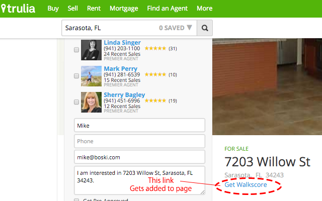 Go Walkscore.com For Trulia Preview image 0