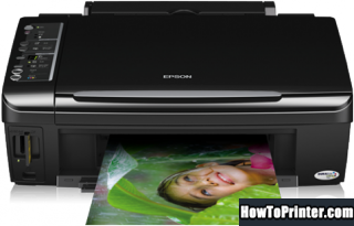 Reset Epson SX205 printer by Epson resetter