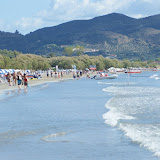 Uitzicht vanaf het strand.