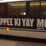 yippee ki yay in New York City, United States 