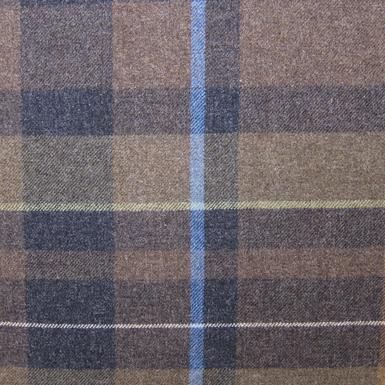 Wool Tartan Ottoman #2