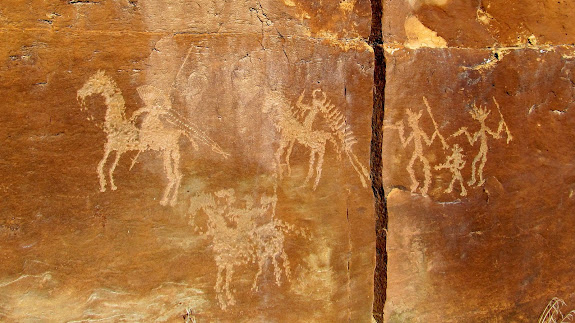 Ute petroglyphs