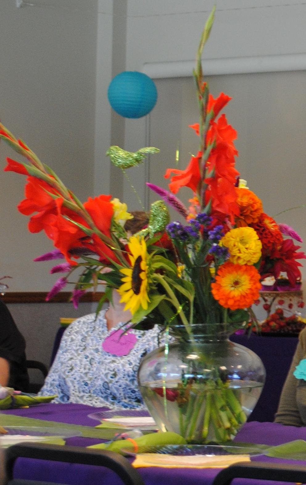 circus wedding centerpieces