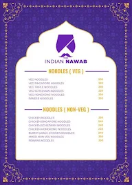 The Indian Nawab menu 3