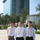 Huawei team on Huawei campus