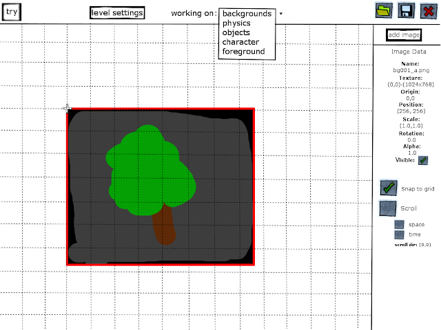 Building a level editor.