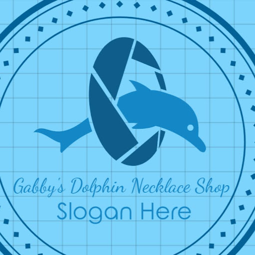 Gabbys dolphin necklace shop logo