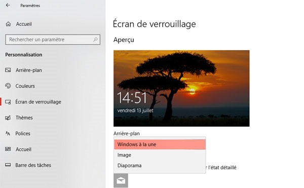 ecran-de-verrouillage-windows 10