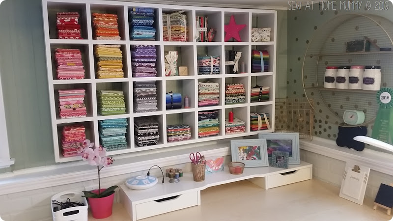 Easy & inexpensive Fabric Storage tutorial  Sewing room organization,  Quilting room, Sewing room storage