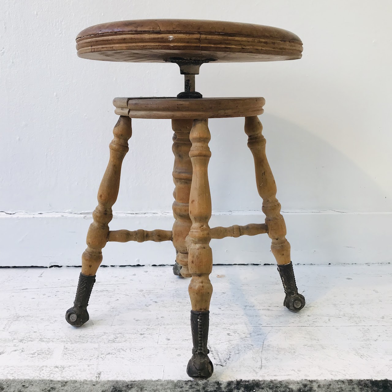 Charles Parker Co. Piano Stool