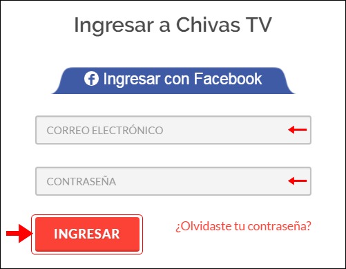 Abrir mi cuenta en ChivasTV - 800