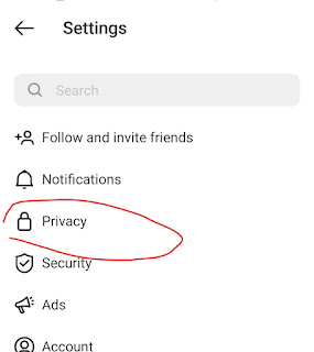 इंस्टाग्राम private कैसे करे