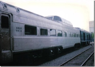 BKSX Dome Coach #9410 at Union Station in Portland, Oregon on May 11, 1996