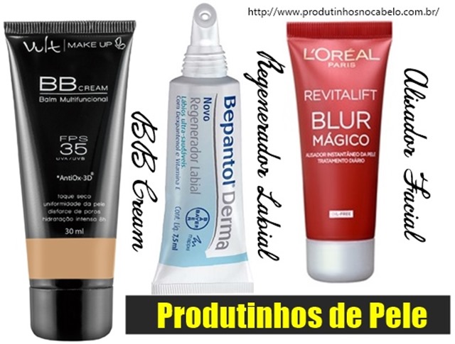Produtinhos de Pele–Favoritos Produtinhos de Pele