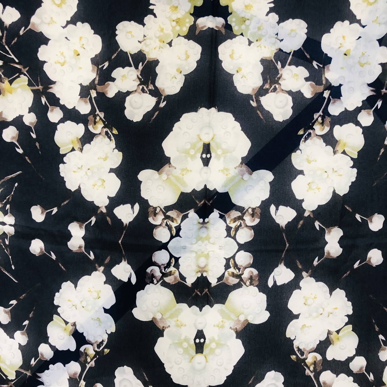 Givenchy Floral Scarf