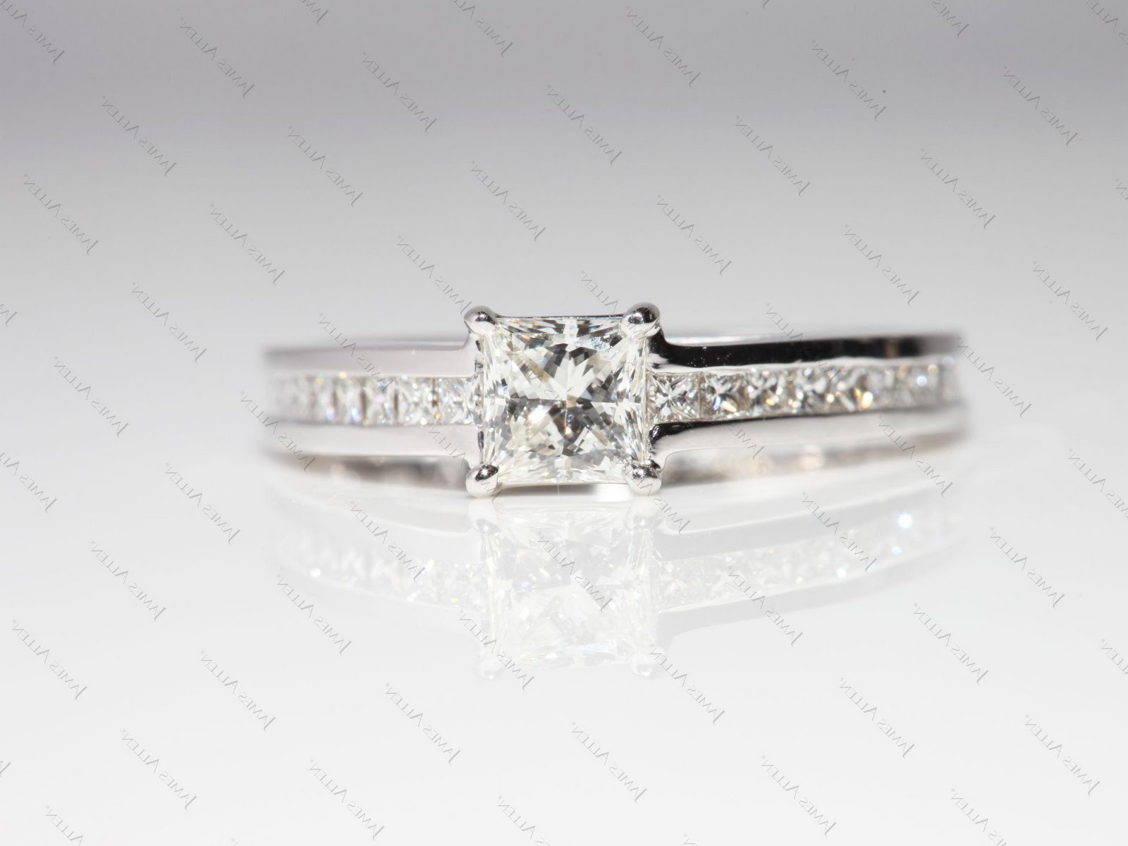 Channel Set Princess Cut