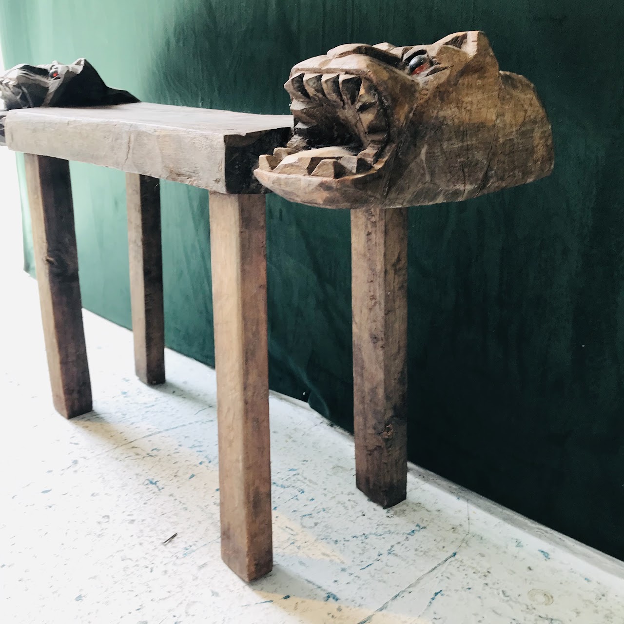 Jaguar Head Bench