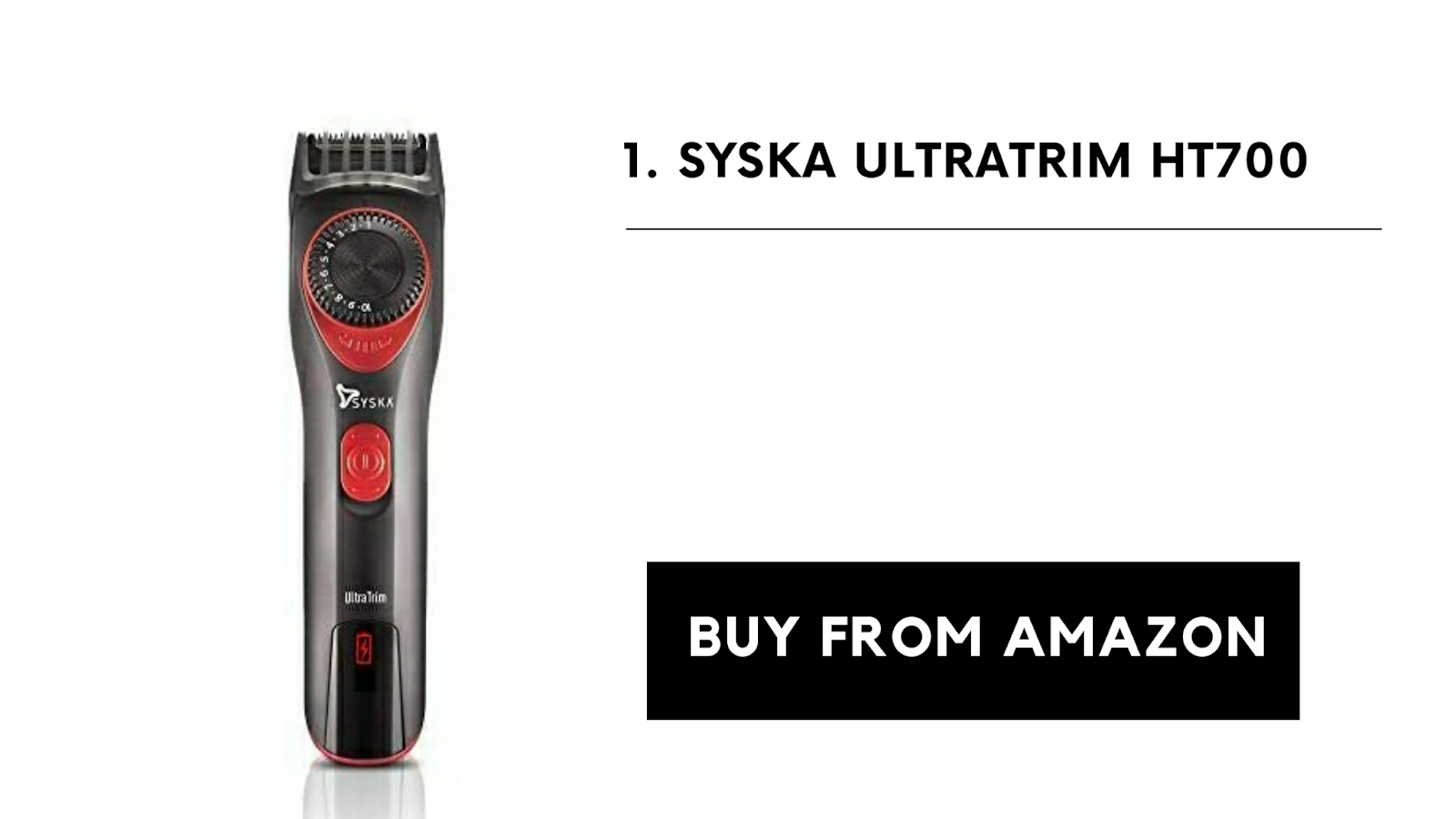 syska ht700 trimmer price