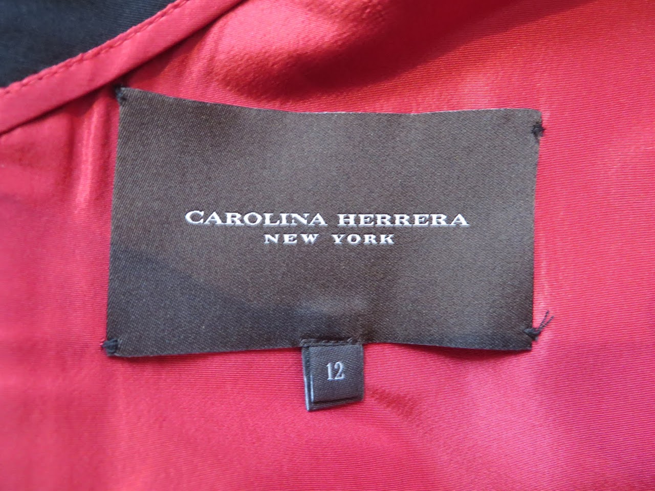 Carolina Herrera Silk Gown