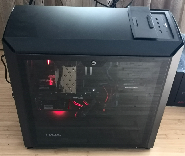 ПК на базе Cooler Master MasterCase MC600P