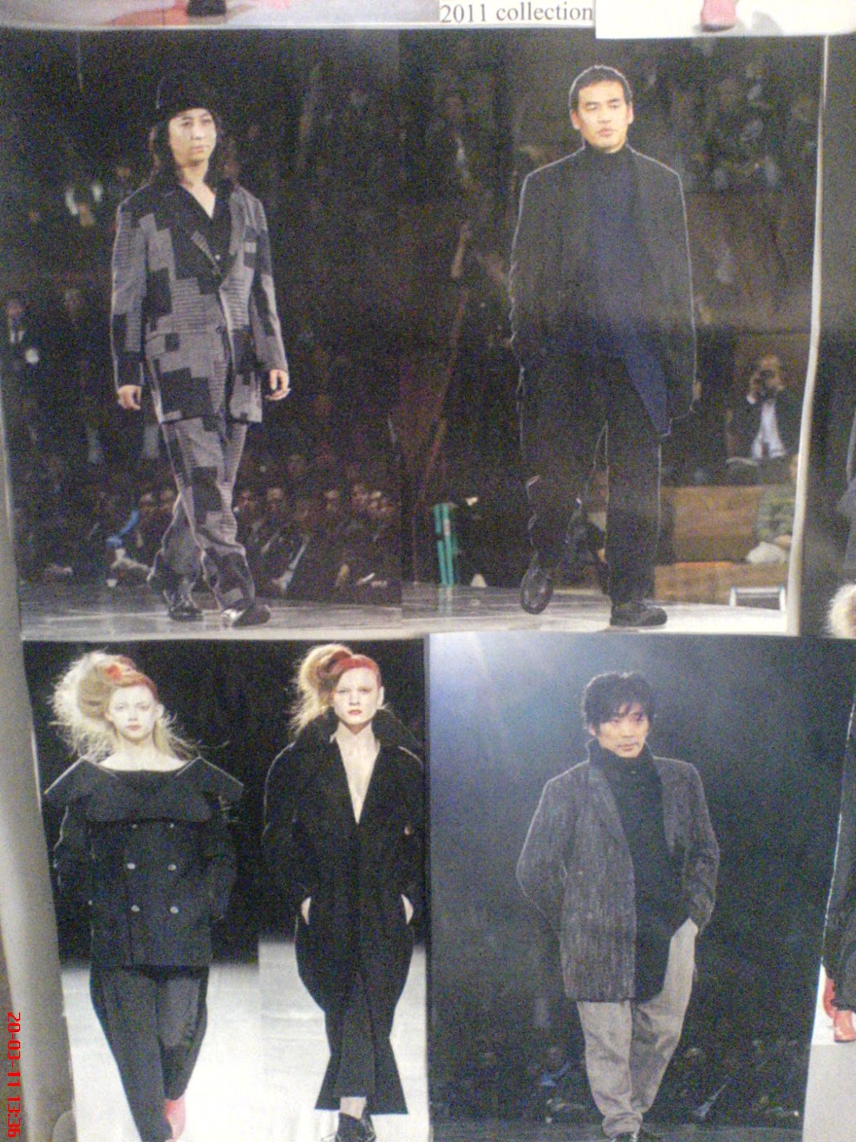 THE CENTRE FRONT- by A4: Yohji Yamamoto