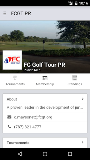 Future Champions Golf Tour PR