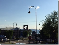 Burlington lamppost