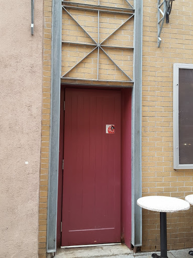 A modern door, which somehow manages to fit right in. Old Quebec City's Maze of Streets Reveals Crazy, Colorful Painted Doors