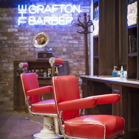 The Grafton Barber logo