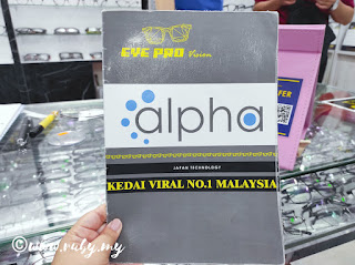 Macam Tidak Percaya Cermin Mata Hanya Bernilai RM 125 Dari Eye Pro Vision, Siap Kanta Alpha Blue 420 Lagi!