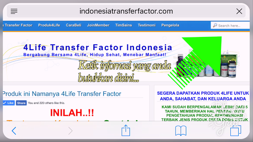 Informasi lengkap Transfer Factor