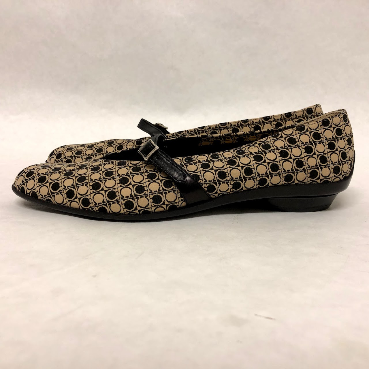 Salvatore Ferragamo Logo Mary Janes