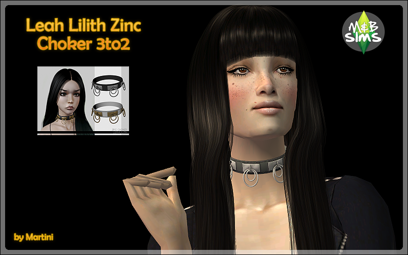 Leah Lilith Zinc Choker 3to2 Leah%2BLilith%2BZinc%2BChoker%2B3to2