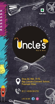 Uncle's Sip & Bite menu 8