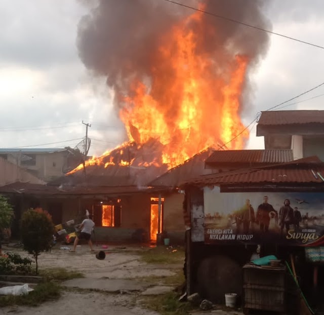  Rumah Milik Rongga Sihombing Ludes di Lahap Api Pemasak Makanan Ternak B2