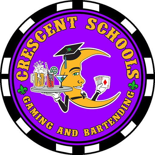 Crescent School of Gaming and Bartending logo