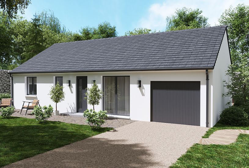  Vente Terrain + Maison - Terrain : 1 100m² - Maison : 79m² à Magny-Cours (58470) 