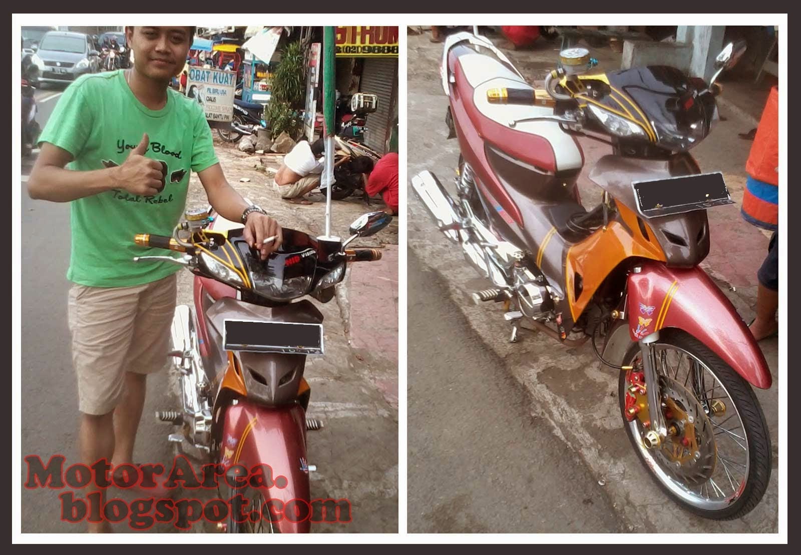 Honda Supra Fit Modifikasi Trail