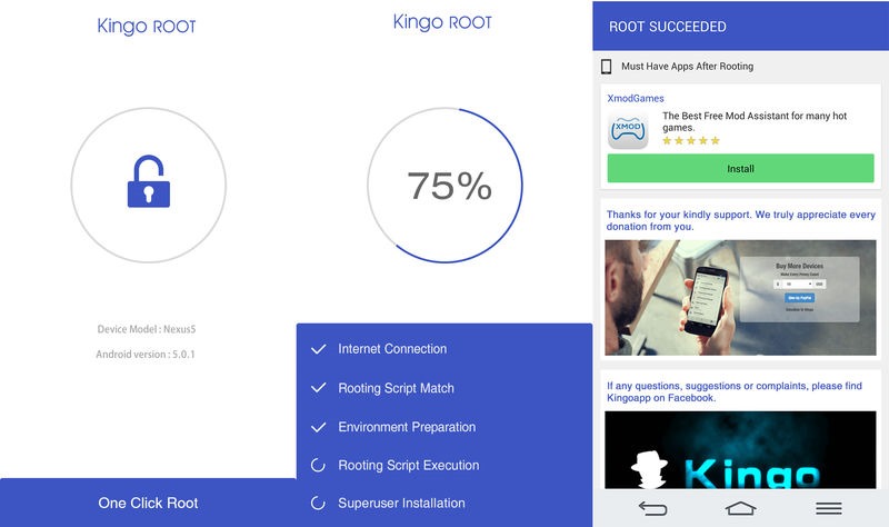 kingo root app android