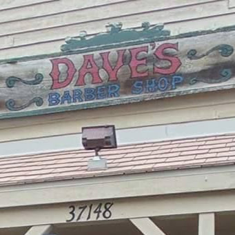 Dave's Barber Shop logo