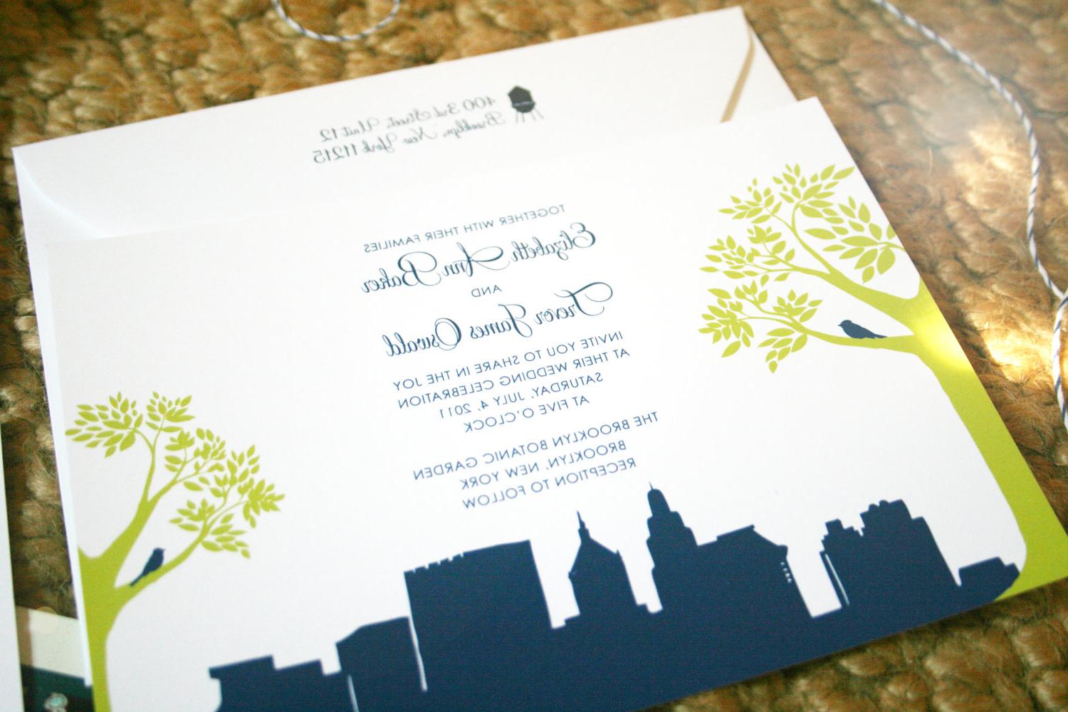 vintage wedding silhouette invitations