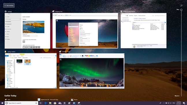 Actualización de abril de 2018 de Windows 10, Actualización de Spring Creators