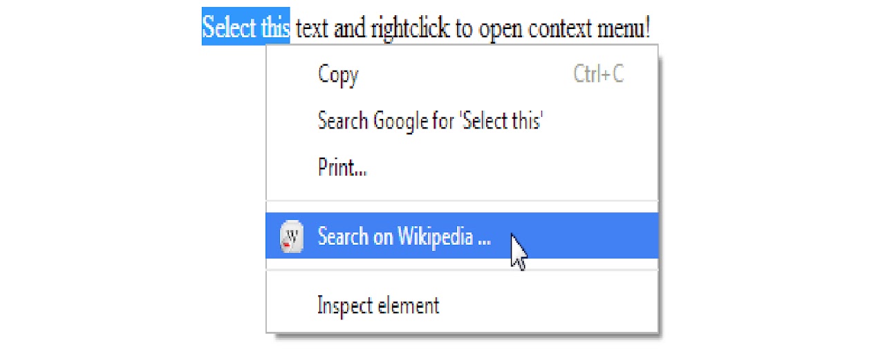 Search on Wikipedia button (by CE-SA.org) Preview image 2