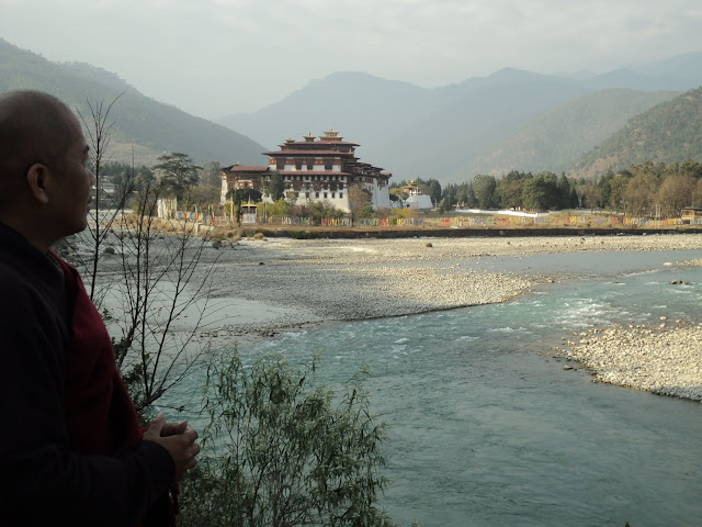 Ký sự chuyến hành hương Bhutan đầu xuân._Bodhgaya monk (Văn Thu gởi) DSC06756