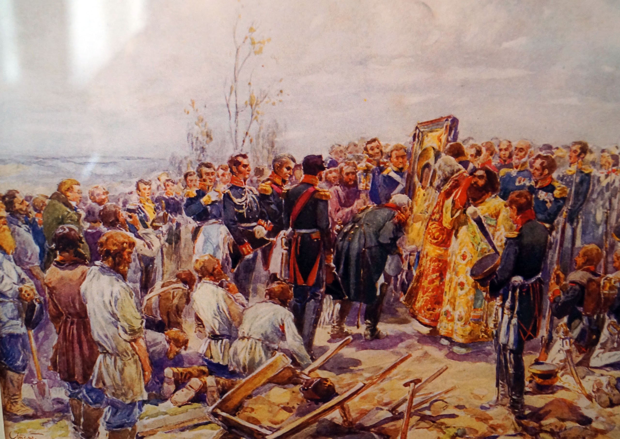 Какое участие принимали крестьяне войне 1812 года. Толпа крестьян.