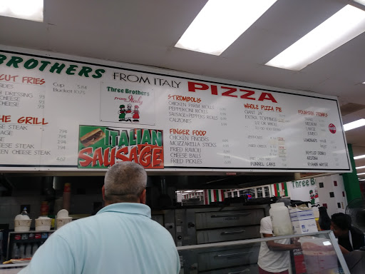 Pizza Restaurant «Three Brothers From Italy», reviews and photos, 413 Ocean Terrace, Seaside Heights, NJ 08751, USA