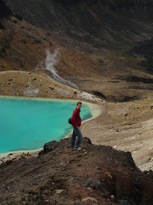 Above the Emerald Lakes, Tongariro Crossing