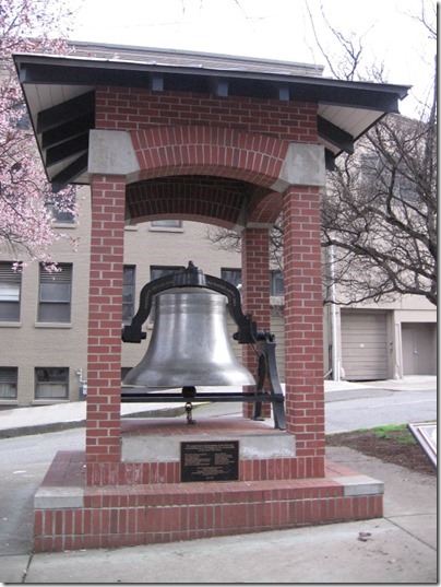 IMG_2672 The Messenger Fire Bell at Portland Firefighters Park in Portland, Oregon on February 27, 2010