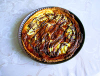 Tarte poire et chocolat