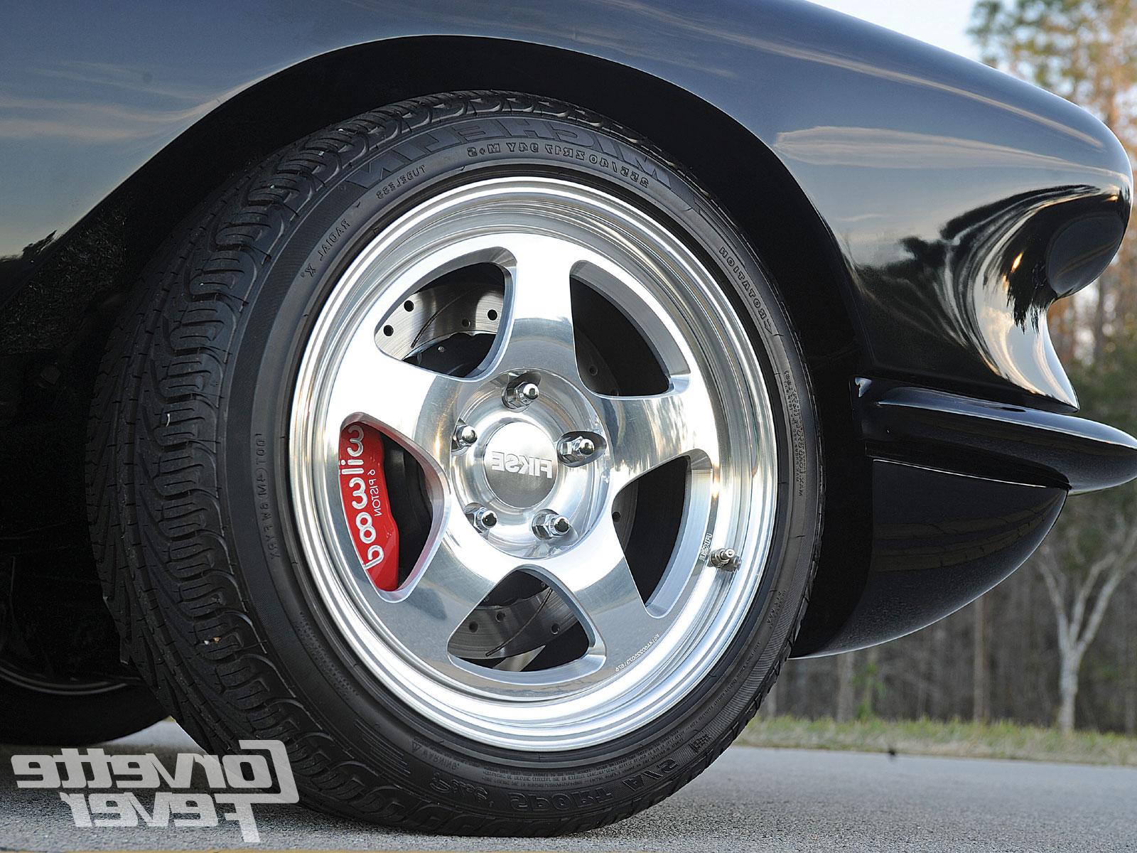 1959 Chevy Corvette Wheel Shot